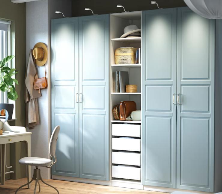 armadio azzurro ikea