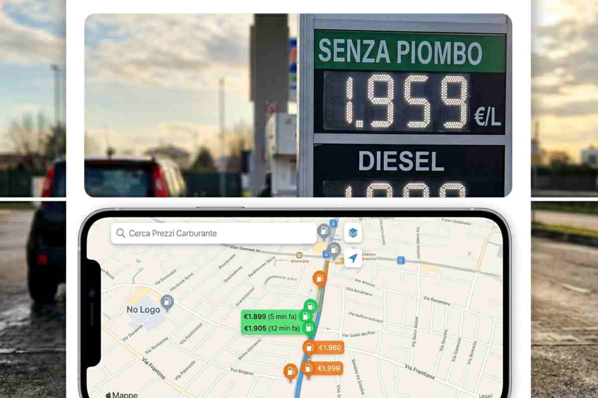 Tabellone prezzi benzina e diesel 2026 con tariffe self-service e sconti al litro in Italia.