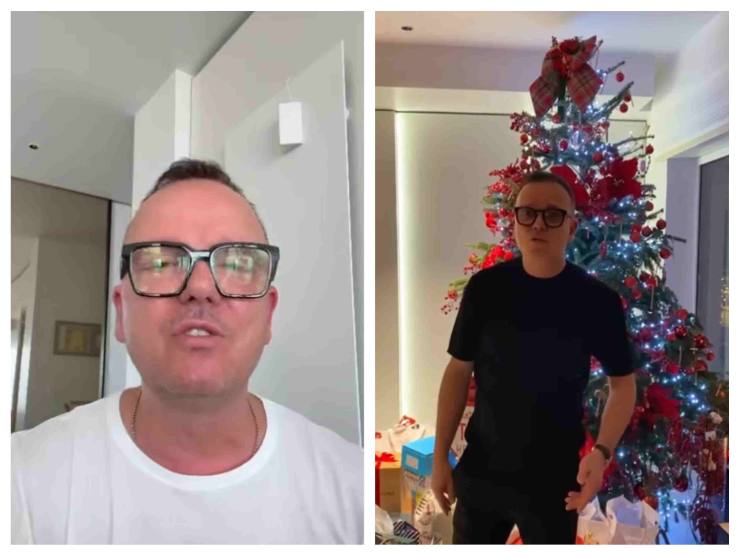 Gigi D'Alessio nelle sue case